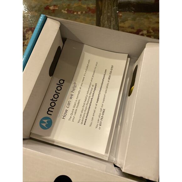 Motorola 8x4 CABLE MODEM Model MB7220 New - Picture 14 of 16